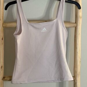 Adidas Women's Light Pink Tank Top